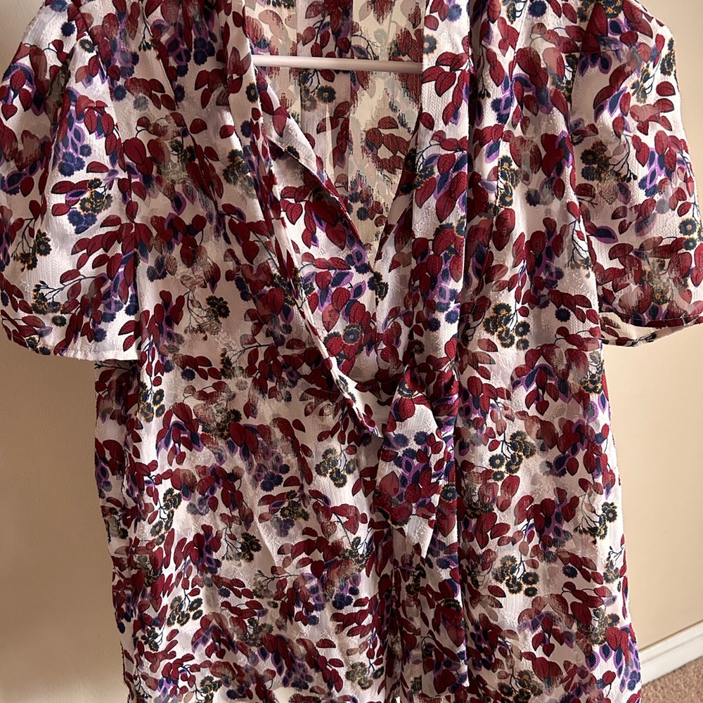 Ann Taylor blouse with tie detail